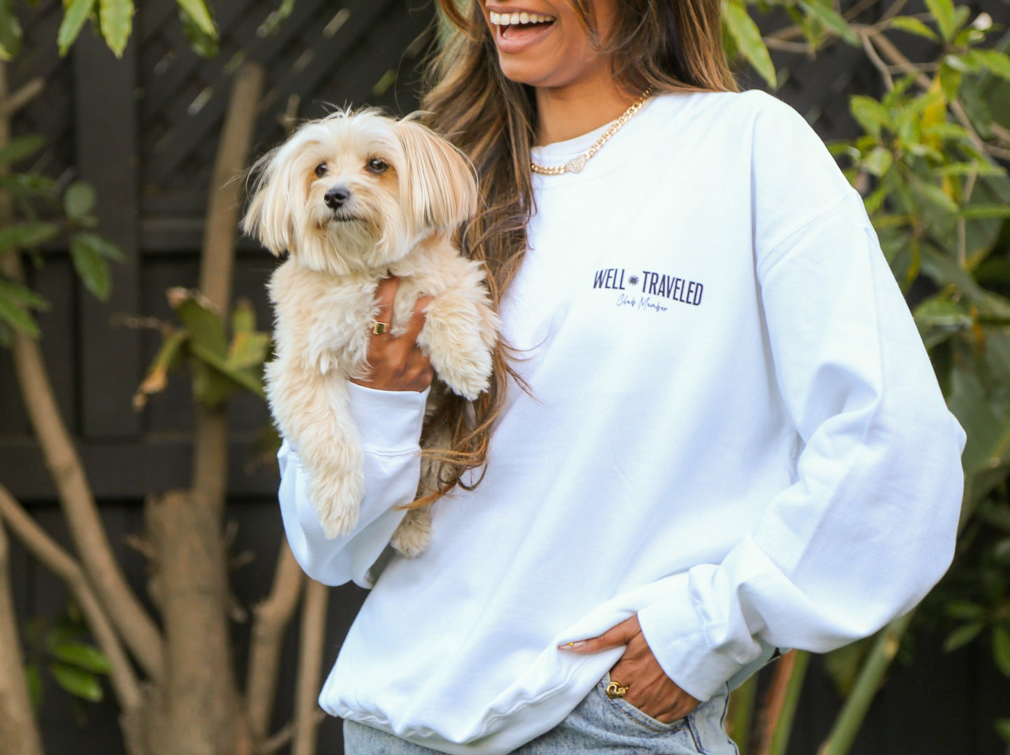 Club Member Crewneck (White)