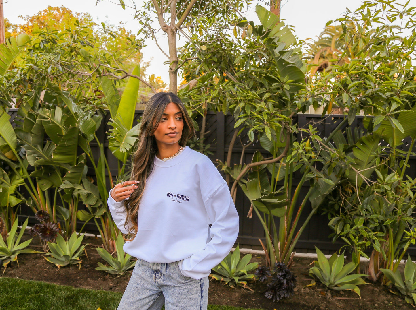 Club Member Crewneck (White)
