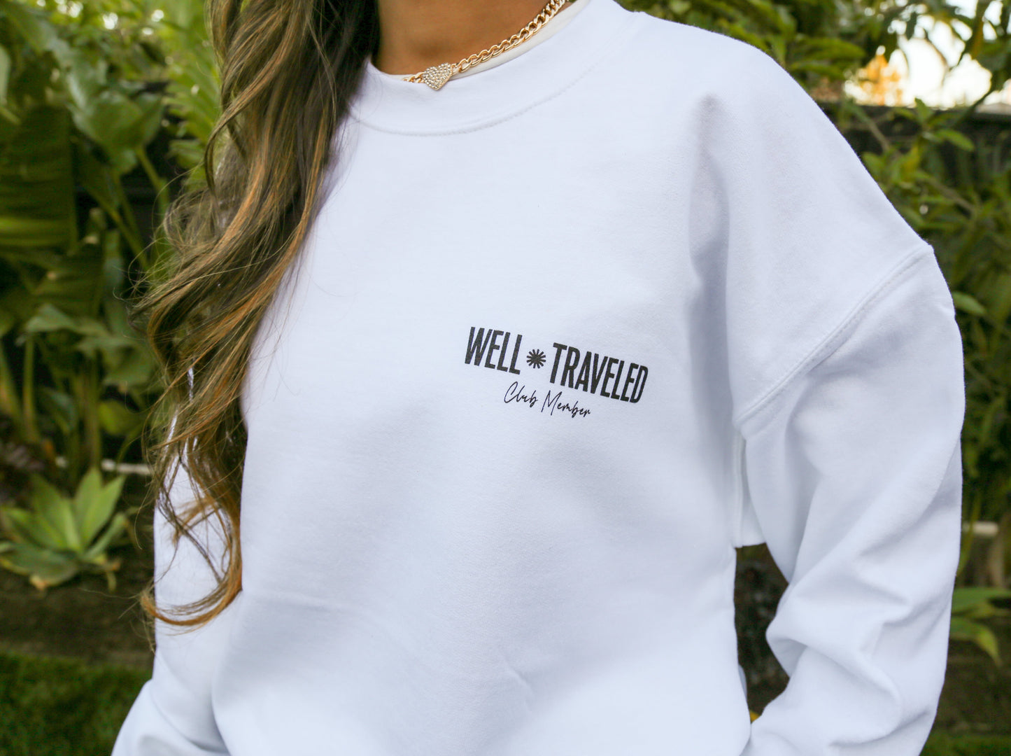 Club Member Crewneck (White)